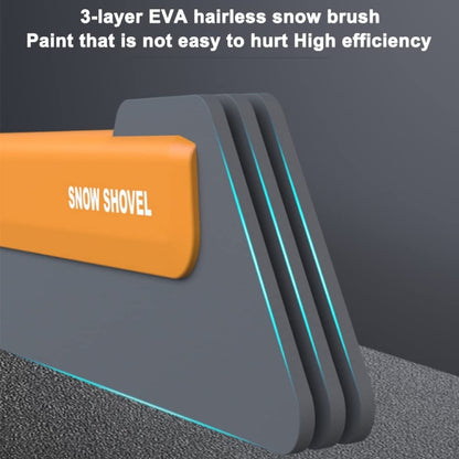 Car Multifunctional Telescopic Snow Shovel Glass Defrost De-icing Brush Winter Cleaning Tools, Ordinary, Light Model