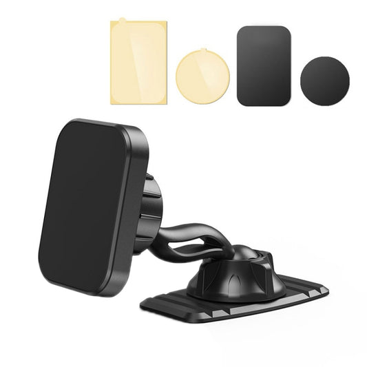 Support de navigation magnétique rotatif à 360 degrés à double tête pour téléphone portable en voiture