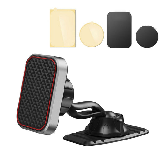 Support de navigation magnétique rotatif à 360 degrés à double tête pour téléphone portable en voiture