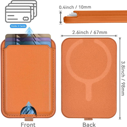 Portable Phone MagSafe Wallet Card Holder With Adjustable Stand