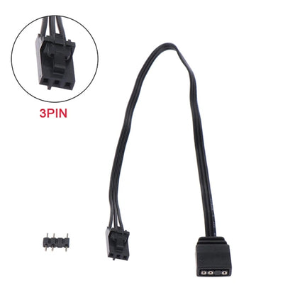 For Pirate Ship Controller Adapter Cable QL LL120 ICUE Divine Light Synchronization, 3Pin, 4Pin
