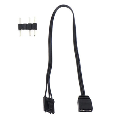 For Pirate Ship Controller Adapter Cable QL LL120 ICUE Divine Light Synchronization, 3Pin, 4Pin