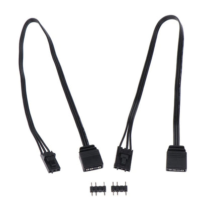 For Pirate Ship Controller Adapter Cable QL LL120 ICUE Divine Light Synchronization, 3Pin, 4Pin