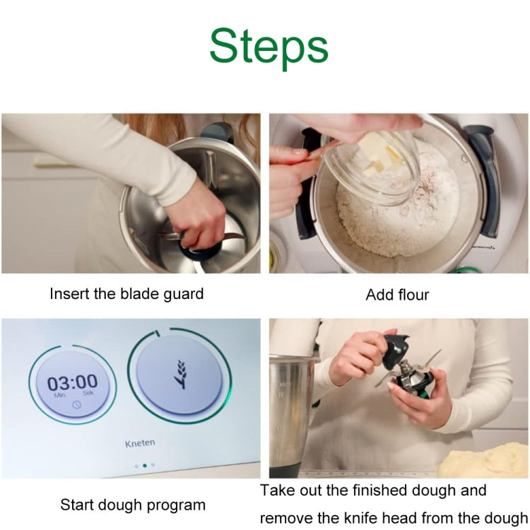 For Thermomix TM5 / TM6 Kitchen Machine Kneading Dough Blade Isolation Protective Cover, Blade Cover
