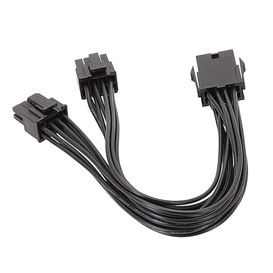 8P Female To Dual 6+2Pin Male Graphics Card Power Cable 8P To Dual 8P 1 To 2 Power Adapter Cable, 8P Female To Dual 6+2Pin Male