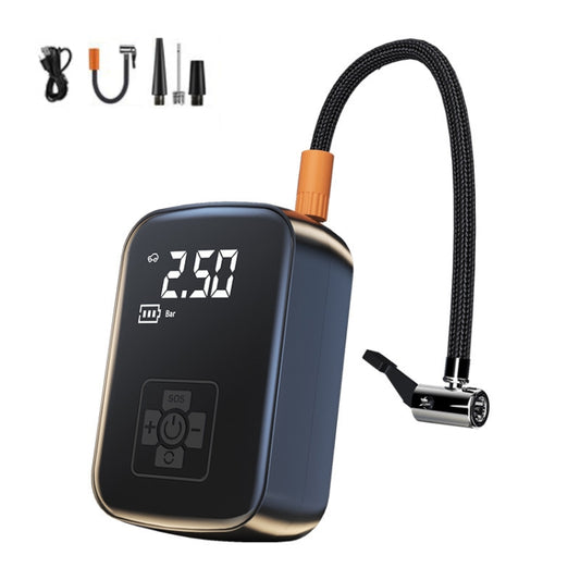 Car Portable Electric Tire Inflator Pump, Wired, Wireless Standard, Wireless Upgrade