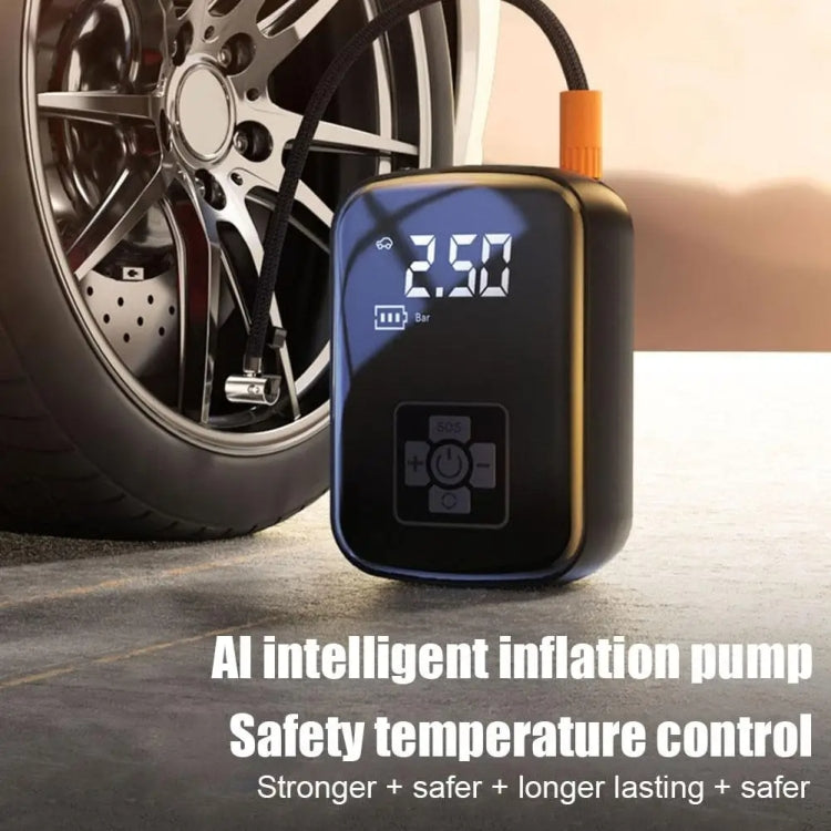 Gonfleur de pneu électrique portable pour voiture, filaire, sans fil standard, sans fil amélioré