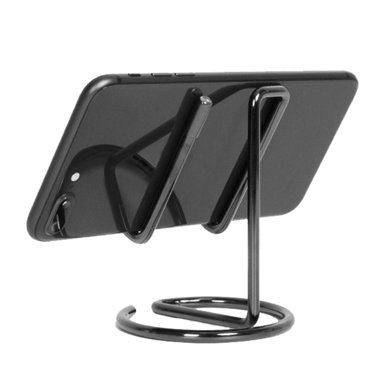 Wrought Iron Stable Desktop Tablet Phone Lazy Stand Office Business Card Holder