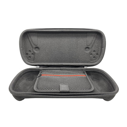 For Sony PlayStation Portal Hard Shell Case Portable Storage Bag, PU Cross Line, Oxford Cloth 1680D