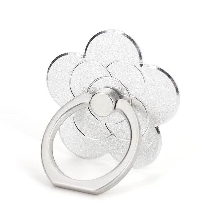 Metal Cell Phone Finger Ring Holder Rotatable Desktop Phone Stand, 5 Leaf Flower Oxidation Silver, 5 Leaf Flower Oxidation Black, 5 Leaf Flower Oxidation Rose Golden, 4 Leaf Grass Oxidation Silver, 4 Leaf Grass Oxidation Black��������������������������...