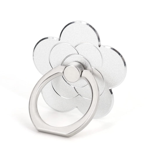 Metal Cell Phone Finger Ring Holder Rotatable Desktop Phone Stand, 5 Leaf Flower Oxidation Silver, 5 Leaf Flower Oxidation Black, 5 Leaf Flower Oxidation Rose Golden, 4 Leaf Grass Oxidation Silver, 4 Leaf Grass Oxidation Black��������������������������...