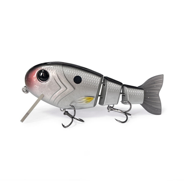 Avec plaque de langue, 3 sections, bionique, poisson, pêche en mer, eau douce, appât flottant universel