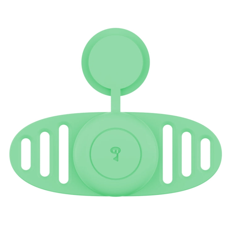 For Airtag Binaural Cover Waterproof Tracker Case Pet Collar Locator Silicone Cover, Black, White, Red, Pink, Yellow, Matcha Green, Light Purple, Violet Purple, Mint Green, Light Blue, Luminous Pink, Luminous Green, Luminous Blue