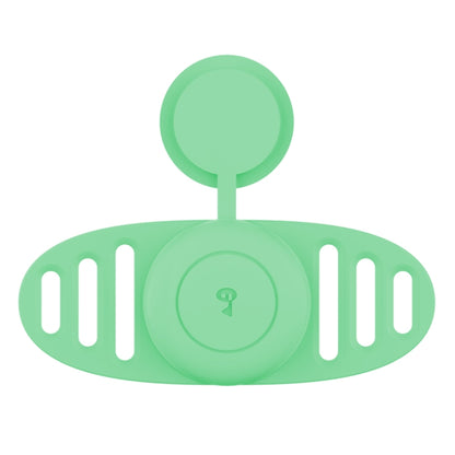 For Airtag Binaural Cover Waterproof Tracker Case Pet Collar Locator Silicone Cover, Black, White, Red, Pink, Yellow, Matcha Green, Light Purple, Violet Purple, Mint Green, Light Blue, Luminous Pink, Luminous Green, Luminous Blue