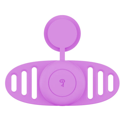 For Airtag Binaural Cover Waterproof Tracker Case Pet Collar Locator Silicone Cover, Black, White, Red, Pink, Yellow, Matcha Green, Light Purple, Violet Purple, Mint Green, Light Blue, Luminous Pink, Luminous Green, Luminous Blue