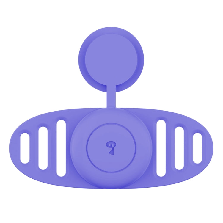 For Airtag Binaural Cover Waterproof Tracker Case Pet Collar Locator Silicone Cover, Black, White, Red, Pink, Yellow, Matcha Green, Light Purple, Violet Purple, Mint Green, Light Blue, Luminous Pink, Luminous Green, Luminous Blue