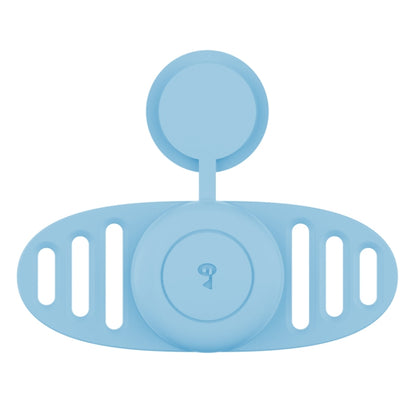 For Airtag Binaural Cover Waterproof Tracker Case Pet Collar Locator Silicone Cover, Black, White, Red, Pink, Yellow, Matcha Green, Light Purple, Violet Purple, Mint Green, Light Blue, Luminous Pink, Luminous Green, Luminous Blue