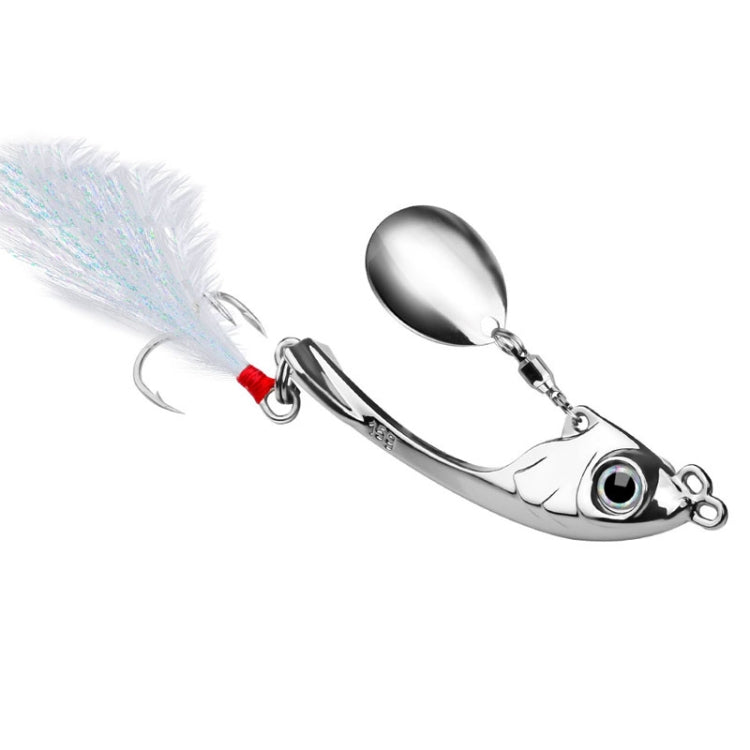 PROBEROS DW570 Leurres de pêche, Paillettes tournantes, Lancer Long, Tremblement, Nage VIB, Micro Tremblement, Appât en alliage de zinc, 9g, 13g, 17g