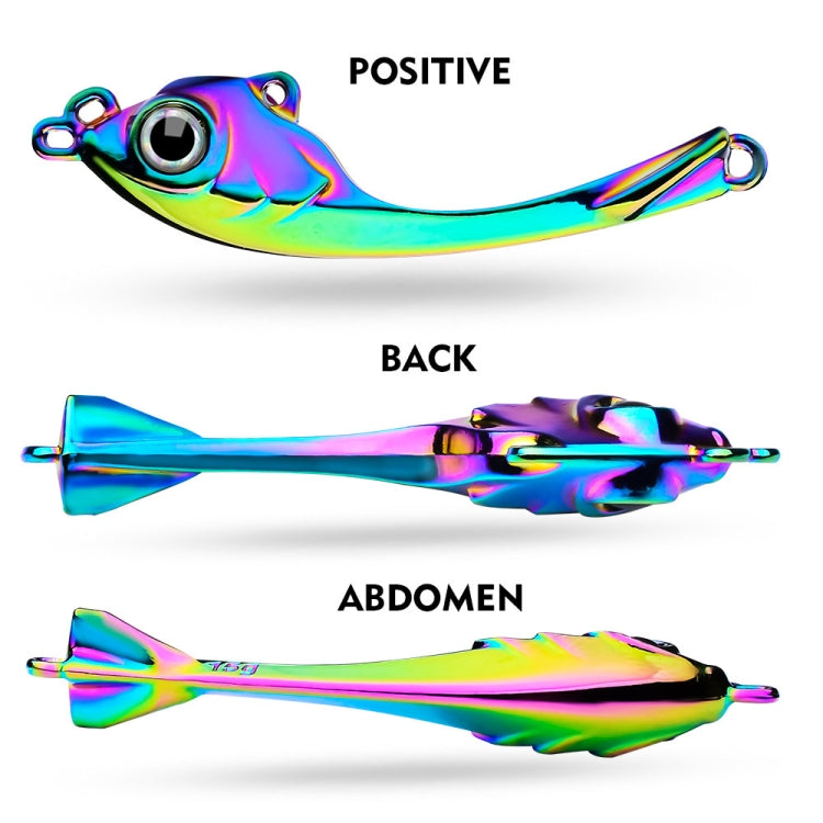 PROBEROS DW570 Leurres de pêche, Paillettes tournantes, Lancer Long, Tremblement, Nage VIB, Micro Tremblement, Appât en alliage de zinc, 9g, 13g, 17g
