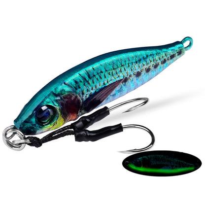 Leurre de pêche PROBEROS LF136, imitation appât 3D peint au pistolet, longue portée, eau douce, pour la pêche des fauvettes et achigans. Poids : 40g, 60g, 30g, 80g
