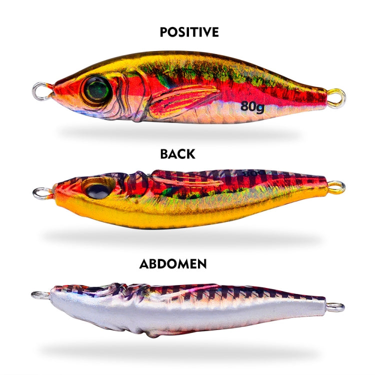 Leurre de pêche PROBEROS LF136, imitation appât 3D peint au pistolet, longue portée, eau douce, pour la pêche des fauvettes et achigans. Poids : 40g, 60g, 30g, 80g