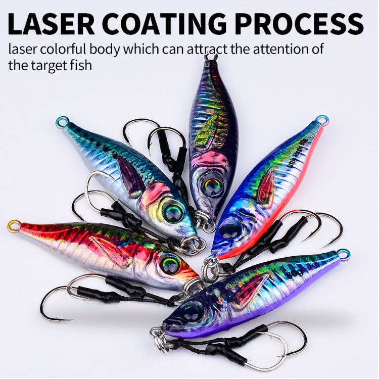 Leurre de pêche PROBEROS LF136, imitation appât 3D peint au pistolet, longue portée, eau douce, pour la pêche des fauvettes et achigans. Poids : 40g, 60g, 30g, 80g