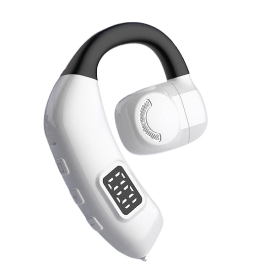 Casque Bluetooth à affichage numérique à crochet d'oreille Stéréo OWS Écouteurs de sport, X30 Blanc, X30 Orange, X30 Noir