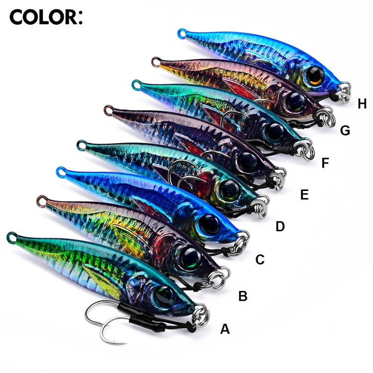 PROBEROS LF137 Leurre bionique 3D peint par pulvérisation, leader de ligne, poisson, longue distance, pêche en eau douce ou salée, appât lumineux, 28g, 40g, 60g, 100g, 120g, 180g, 80g, 150g, 200g