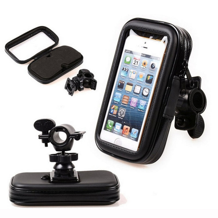 Bicycle Universal Waterproof Bag Mountain Bike Cell Phone Navigation Holder, Medium 4.7 inch, Large 5.5 inch, Extra Large 6.3 inch