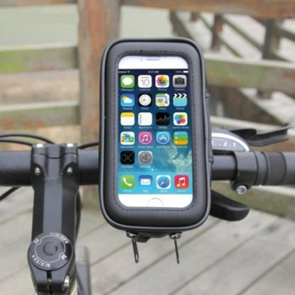 Bicycle Universal Waterproof Bag Mountain Bike Cell Phone Navigation Holder, Medium 4.7 inch, Large 5.5 inch, Extra Large 6.3 inch