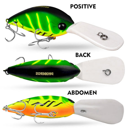 Leurre de pêche PROBEROS DW574, leurre flottant en plastique, petit poisson gras, 12,5 cm/24,5 g