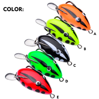 PROBEROS FR038 Simulation Thunderfrog Lure Fake Lure Blackfish Bait Converted Thunderfrog Soft Bait, 5g/4cm