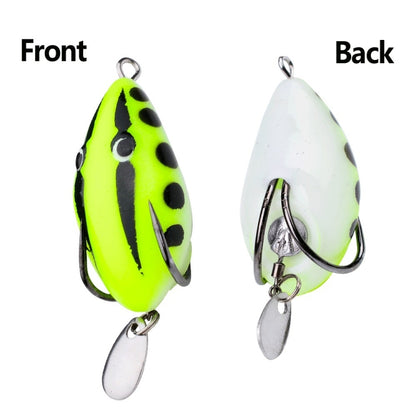 PROBEROS FR038 Simulation Thunderfrog Lure Fake Lure Blackfish Bait Converted Thunderfrog Soft Bait, 5g/4cm