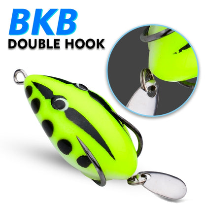 PROBEROS FR038 Simulation Thunderfrog Lure Fake Lure Blackfish Bait Converted Thunderfrog Soft Bait, 5g/4cm