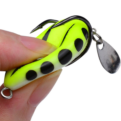 PROBEROS FR038 Simulation Thunderfrog Lure Fake Lure Blackfish Bait Converted Thunderfrog Soft Bait, 5g/4cm