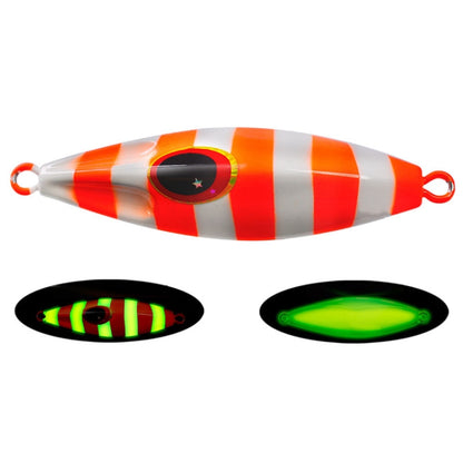 Leurre de pêche PROBEROS LF124 en fer profond, coulant lentement, basculant, lumineux, pour pêche en bateau, 30g, 40g, 60g, 80g, 100g, 120g