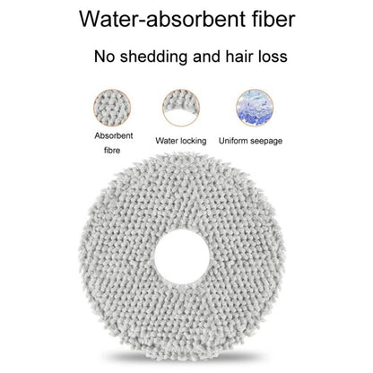 For Ecovacs X2 / X2 Pro Vacuum Cleaner Accessories, Roller Brush, Side Brush White, Side Brush Black, Mop, Dust Bag, Filter