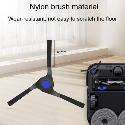 For Ecovacs X2 / X2 Pro Vacuum Cleaner Accessories, Roller Brush, Side Brush White, Side Brush Black, Mop, Dust Bag, Filter