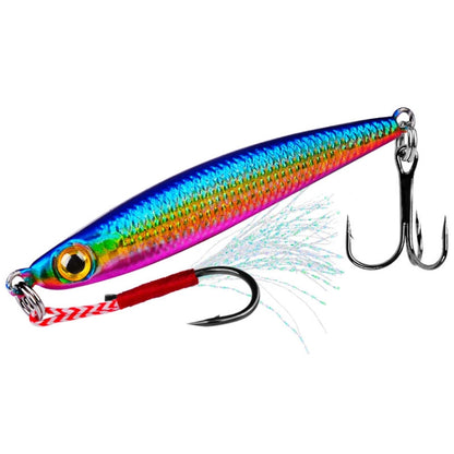PROBEROS LF127 Long Casting Bait Small Leader Leurre de Pêche Bar Carpe Spinnerbait, 7g, 10g, 15g, 20g, 30g