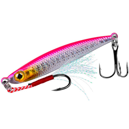 PROBEROS LF127 Long Casting Bait Small Leader Leurre de Pêche Bar Carpe Spinnerbait, 7g, 10g, 15g, 20g, 30g