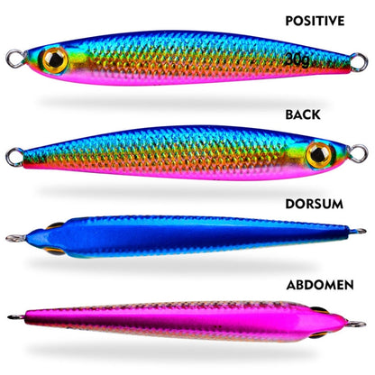 PROBEROS LF127 Long Casting Bait Small Leader Leurre de Pêche Bar Carpe Spinnerbait, 7g, 10g, 15g, 20g, 30g