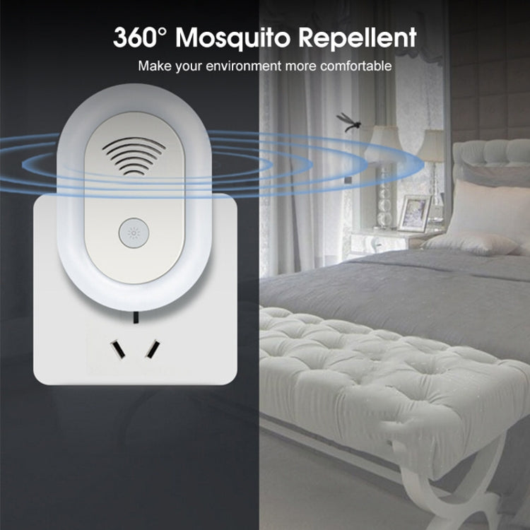 Adjustable Night Light Ultrasonic Mosquito Repeller Mini Home Electronic Mouse Repeller, US Plug, EU Plug, UK Plug, AU Plug