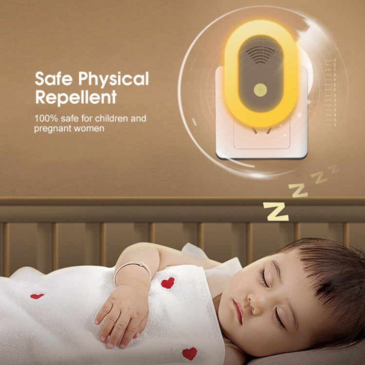 Adjustable Night Light Ultrasonic Mosquito Repeller Mini Home Electronic Mouse Repeller, US Plug, EU Plug, UK Plug, AU Plug