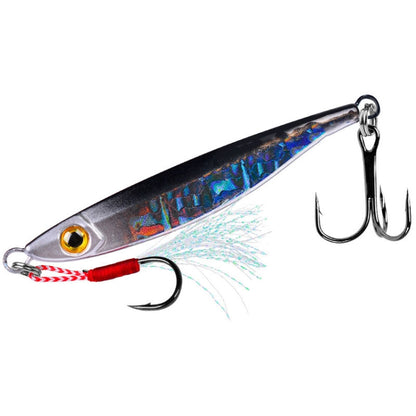 PROBEROS LF126 Long Casting Lead Fish Bait Freshwater Sea Fishing Fish Lures Sequins, 7g, 10g, 15g, 20g, 30g