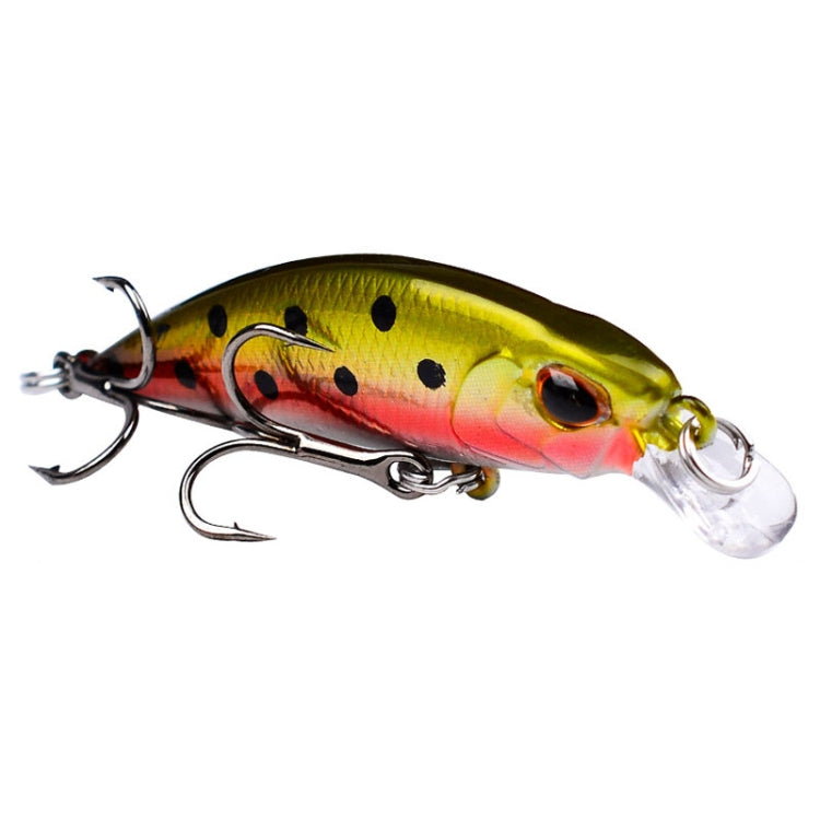 Leurre Minnow Coulant 5,3 cm 4,6 g, Leurre Dur Bionique en Plastique à Longue Portée pour la Pêche, Hameçon PROBEROS DW577 8003, Hameçon Ordinaire PROBEROS DW578
