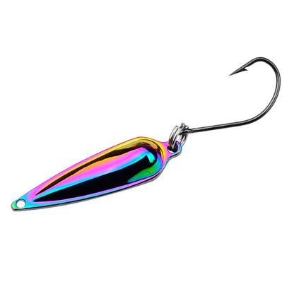 PROBEROS DW602 Long Casting Metal Sequins Lure Moth Sequins Warp Beak Fake Lure, Color A, Color B
