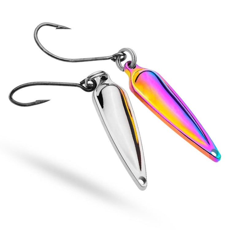 PROBEROS DW602 Long Casting Metal Sequins Lure Moth Sequins Warp Beak Fake Lure, Color A, Color B