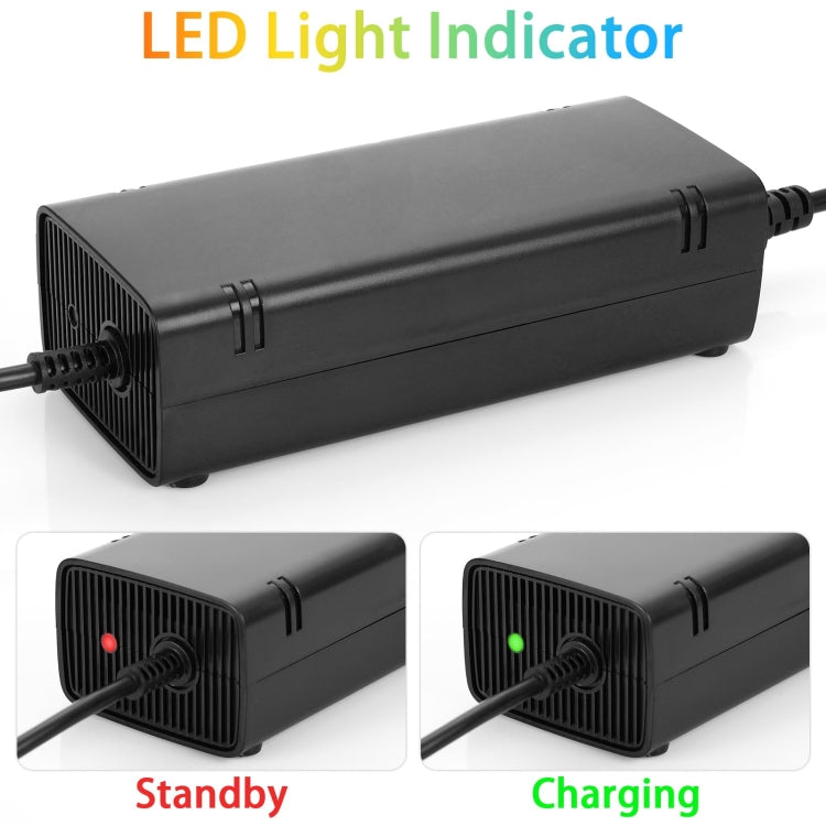 For Microsoft XBOX 360 E Console Power Supply Charger 135W 100-240V 2A AC Adapter, EU Plug, US Plug, UK Plug
