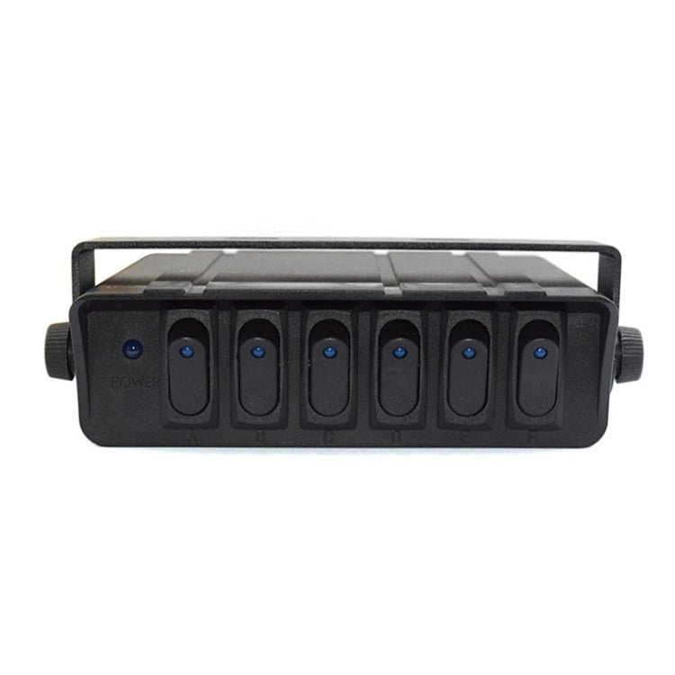 12V Ship Car 6-digit 3PIN Switch Panel Control System With Wiring