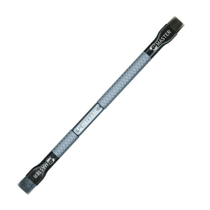 MECHANIC Cell Phone Motherboard Chip Degumming Brush PCB De-Tin Cleaning Cylinder Long Handle Brush, Sideburns, Steel Wire, Double-ended Sideburns+Steel Wire